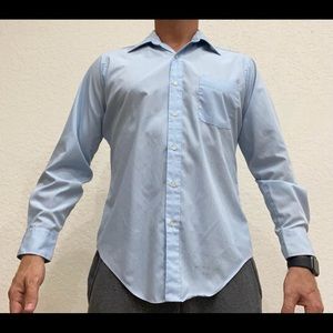 Sears fashion collection tailored long sleeve